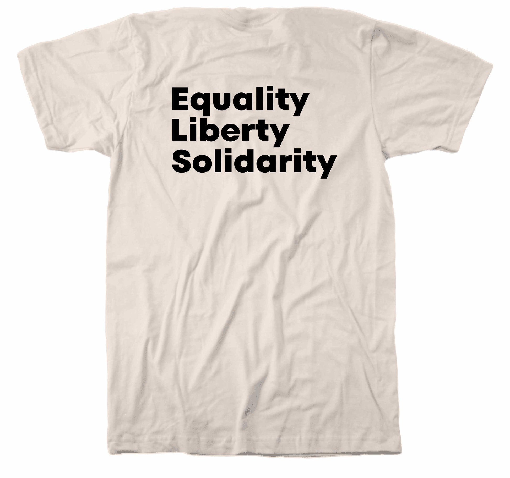 Red White Blue - Equality Liberty Solidarity