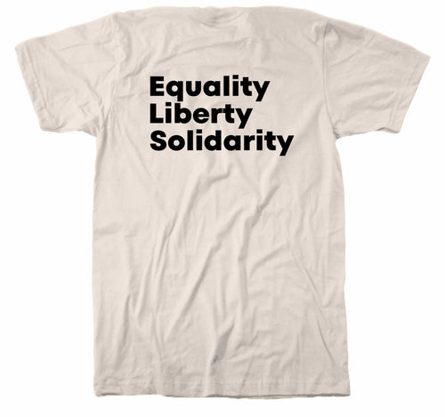 Red White Blue - Equality Liberty Solidarity